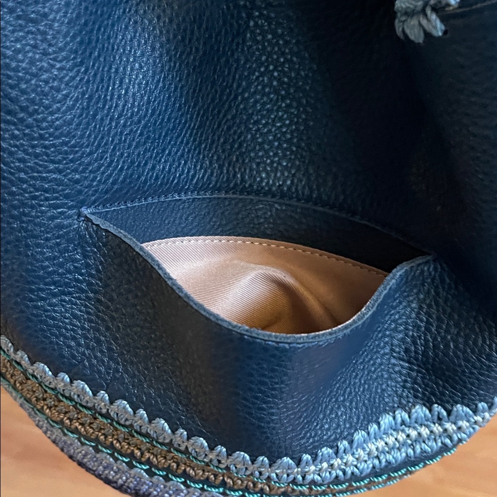 The Sak Navy & Multicolor Woven Hobo Shoulder Bag - Picture 7 of 7